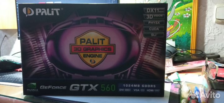 Видеокарта Palit GeForce GTX 560