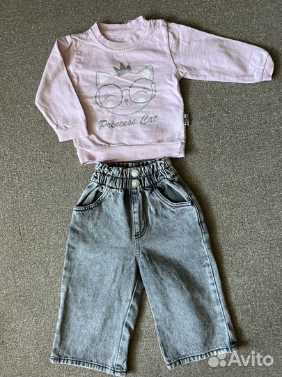 Пакет вещей для девочки 80