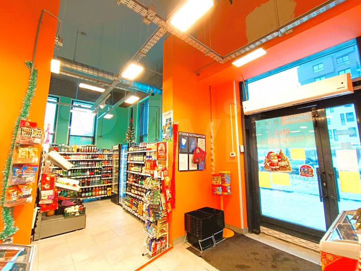 Магазин кафе пункт 1 этаж 100 м²