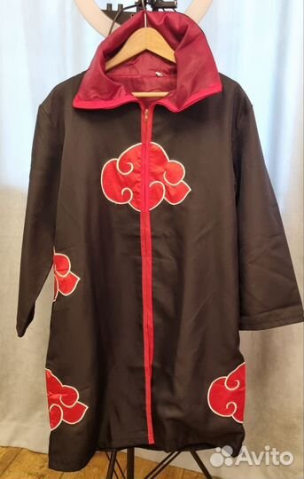 Костюм Плащ Акацуке из Наруто Косплей