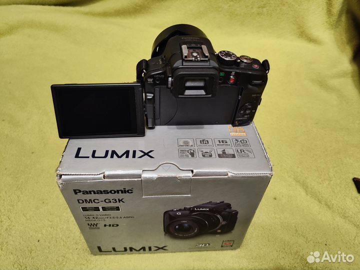 Фотоаппарат panasonic lumix dмс-G3