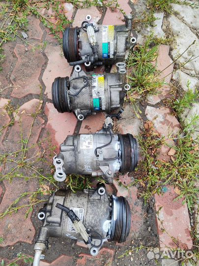 Компрессор кондиционера Opel Astra H 401351739