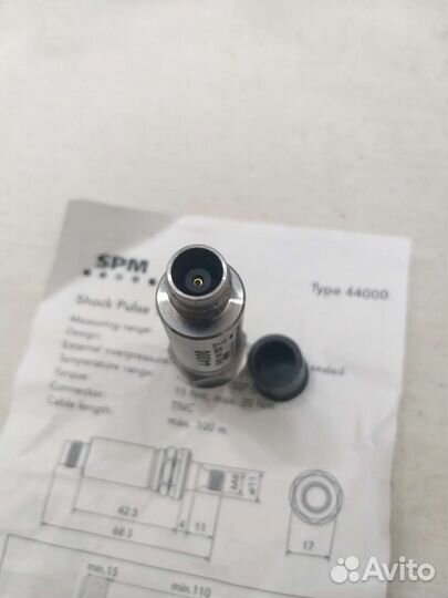 Датчик ударных импульсов (вибрации) SPM44000