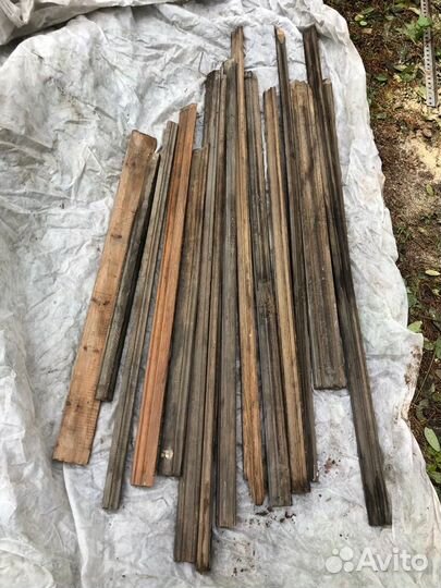 Бруски дубовые старинные