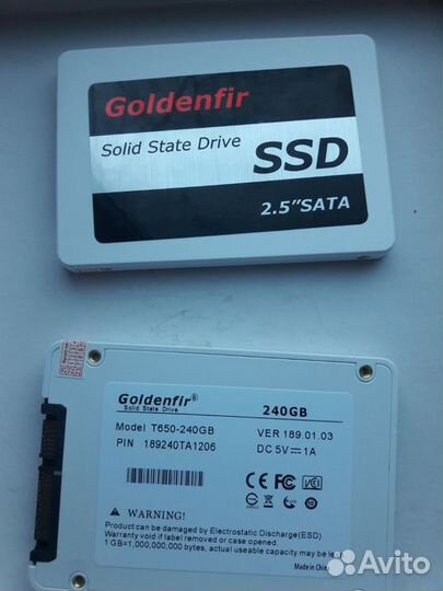 Ssd 128\\256 gb новые, можно проверить