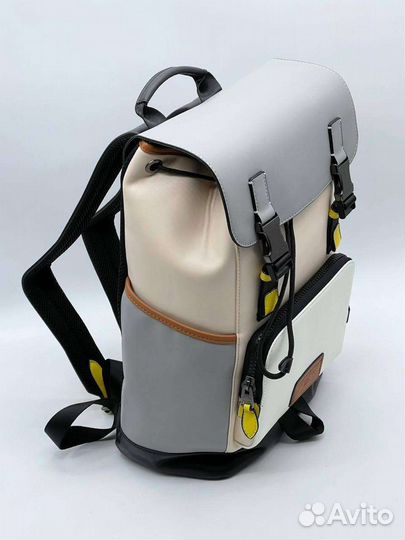 Рюкзак Coach, натуральная кожа