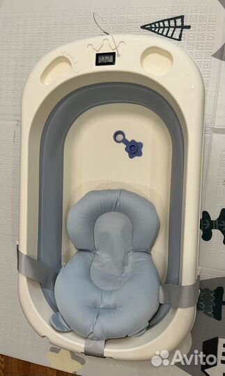 Складная ванночка для купания новорожденных