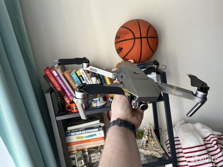Квадрокоптер dji mavic pro platinum fly more combo
