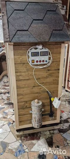 Коптильня для горячего и холодного копчения