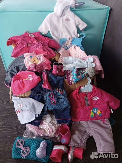 Коробка вещей для беби борн