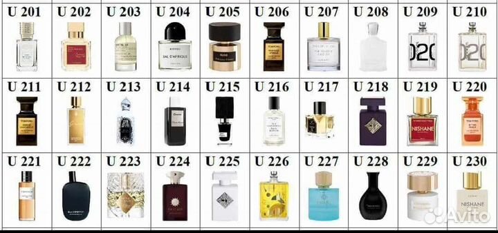 Французская парфюмерия marso-шикарные духи 23