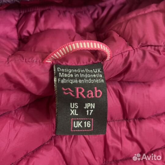 Женский пуховик Rab Down Jacket