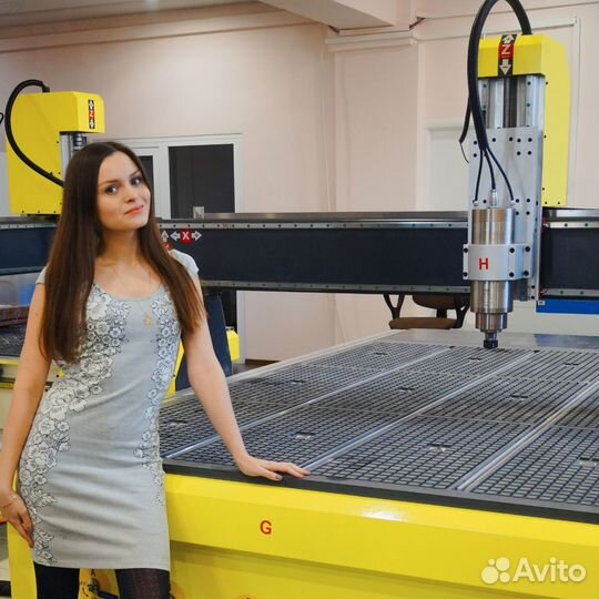 Фрезерный станок с чпу по дереву
