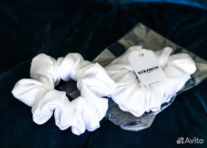 Резинка для волос шелковая