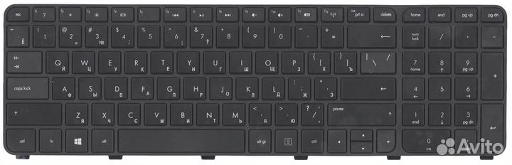 Клавиатура HP Envy dv7-7355er чёрная OEM