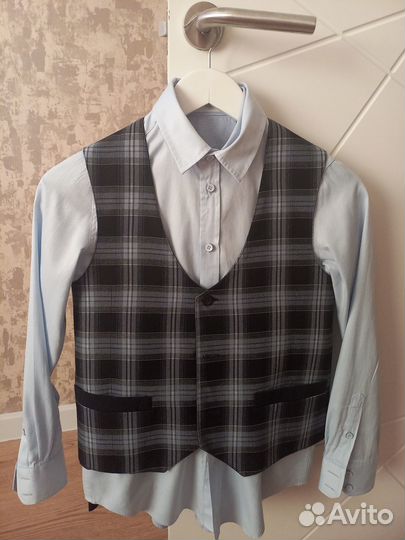 Рубашка школьная