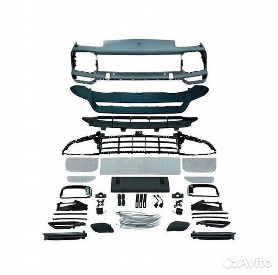 Рестайлинг Комплект Porsche Cayenne 957 Бампер