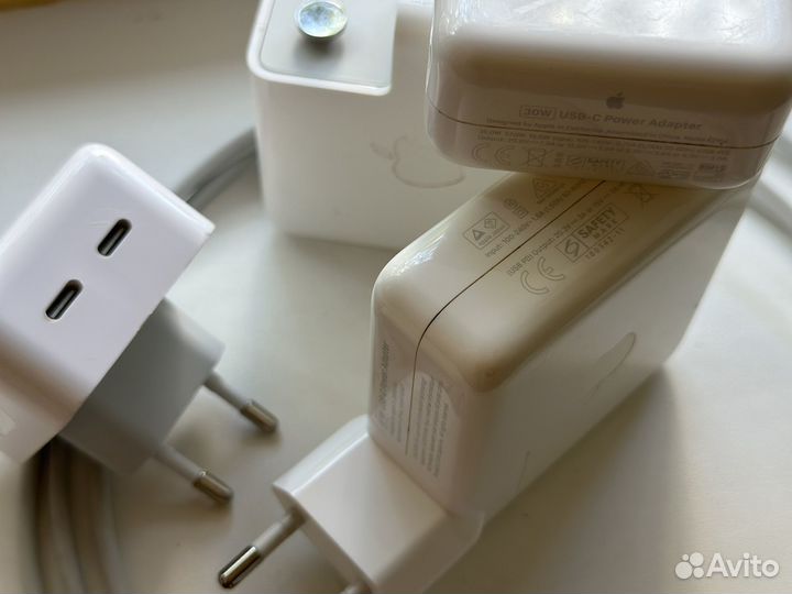 Оригинальная зарядка для макбука USB-C 30w/61w