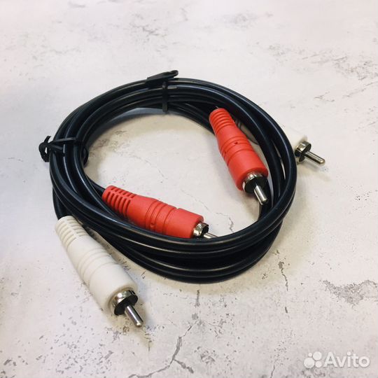 Кабель аудио видео 2rca-2rca (3 метра) Perfeo