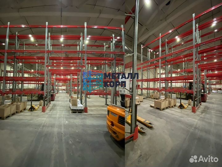 Паллетные стеллажи / Складские Фронтальные