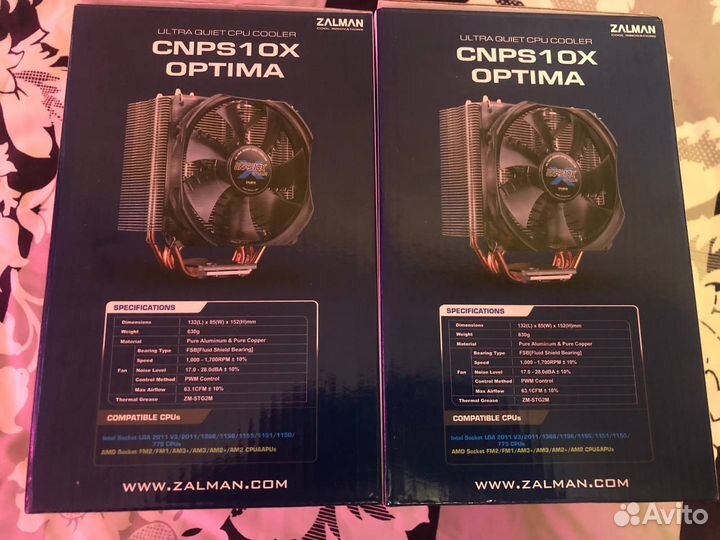 Кулер cnps10X Optima