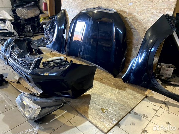 Капот бампер фара Subaru Forester SJ Форестер