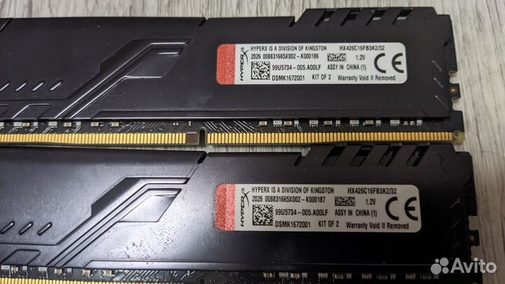 Оперативная память ddr4 32gb 2666MHz