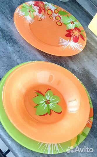 Набор столовой посуды бу