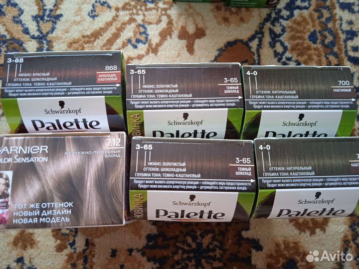 Краска для волос,дезодорант