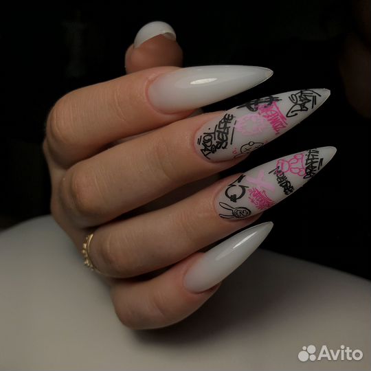 Маникюр и гель лак, Наращивание