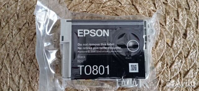 Картридж epson оригинальный (T0801-T0806)