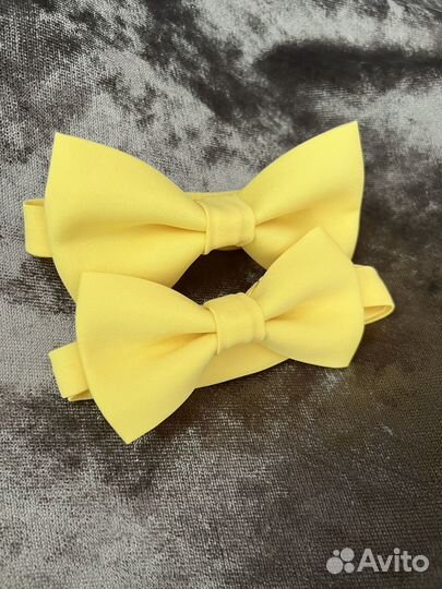 Галстуки бабочки взрослый+ребенок