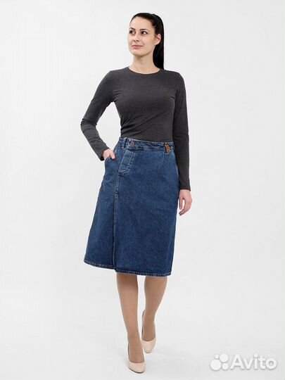 Юбка джинсовая