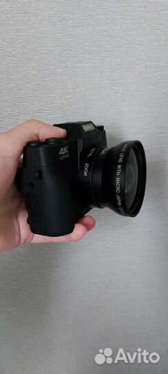 Цифровой фотоаппарат 4к 16х зум