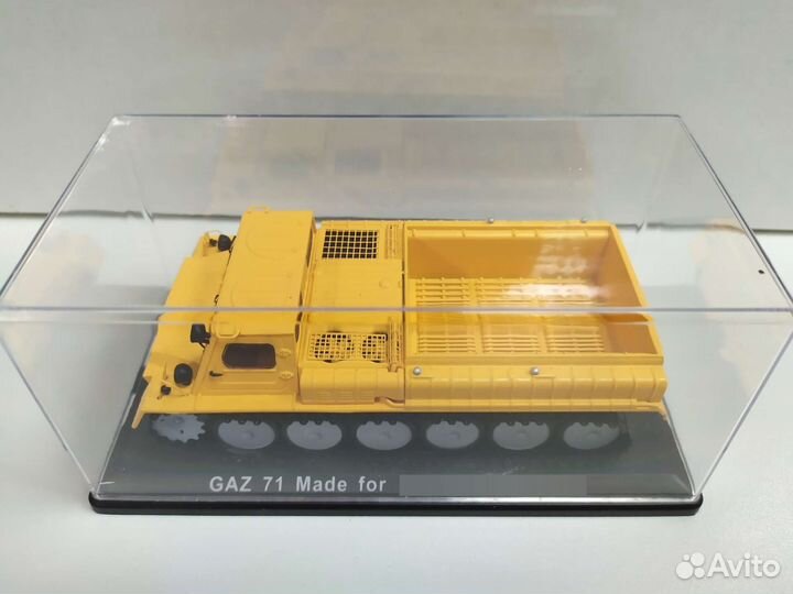 Коллекционная модель Газ 71 Арктика в боксе