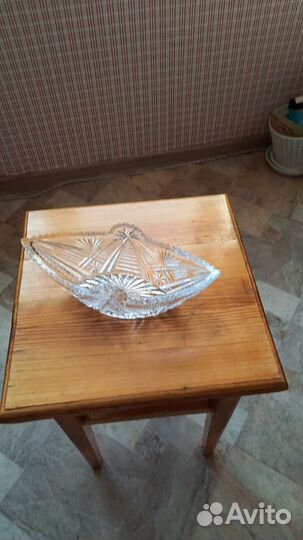 Ваза хрустальная Ладья