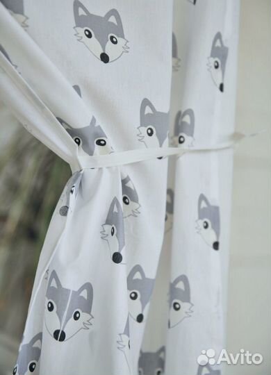 Текстильная крыша-балдахин для детской кроватки