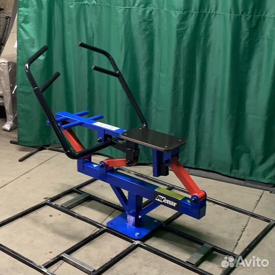 Уличный тренажер гребля AVU009