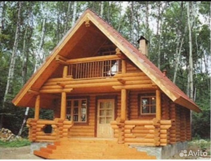 Срубы домов и бань