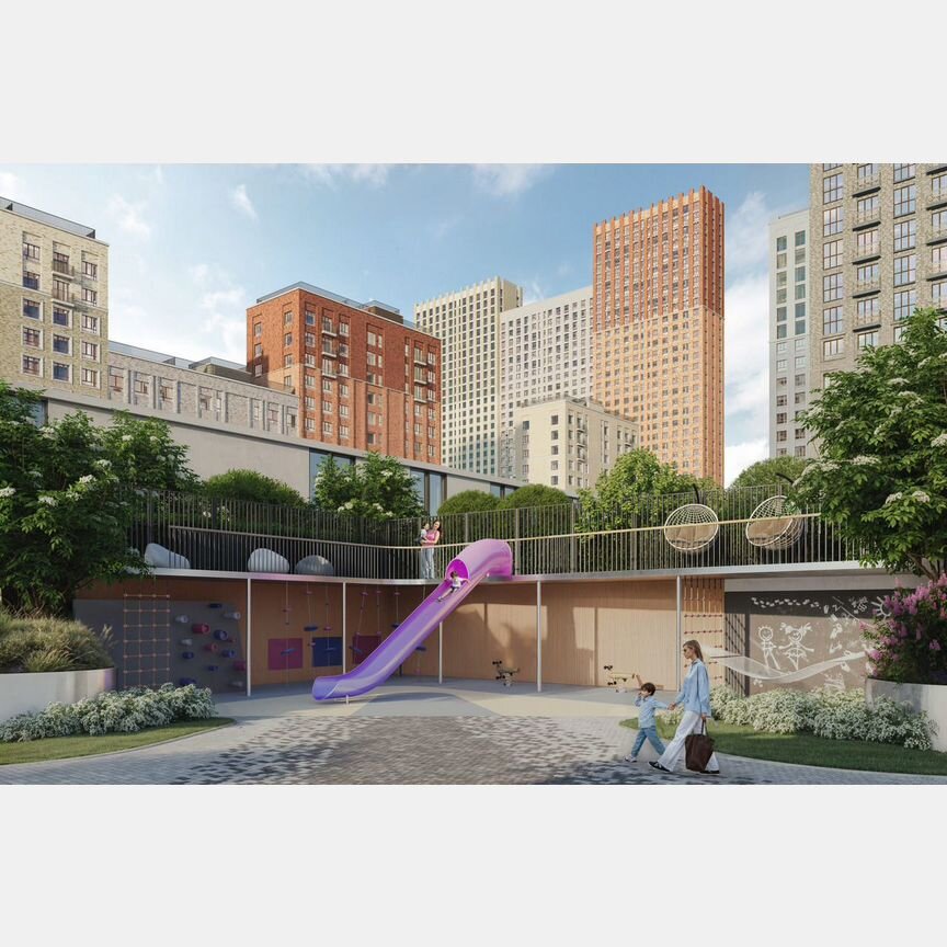 1-к. квартира, 51,3 м², 10/51 эт.