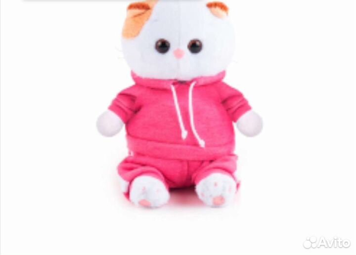 Котик Ли Ли в спортивном костюме, новая, 20 см