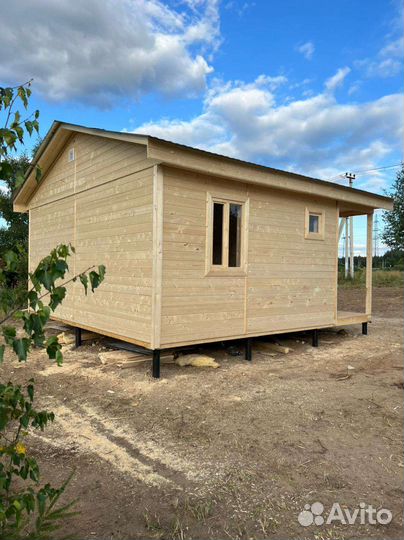 Каркасный дом 6х6