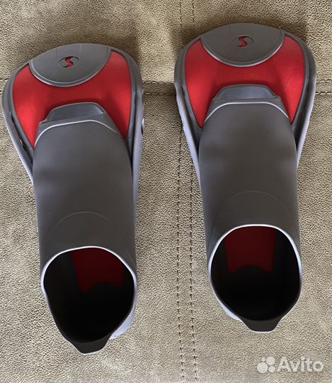 Ласты короткие тренировочные для бассейна 