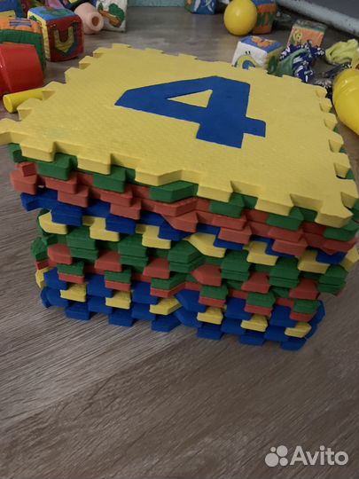 Мягкий коврик пазл