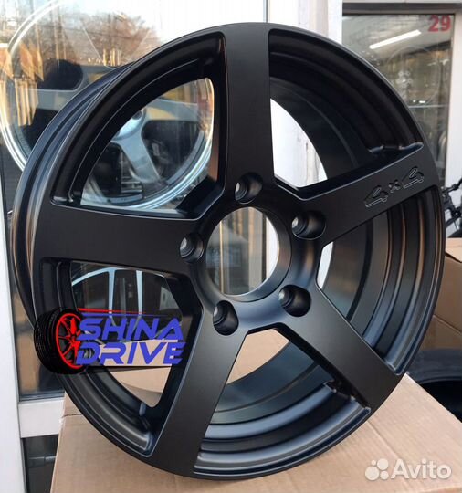 Диски Нива 4х4 R16 5х139,7 Black Matt