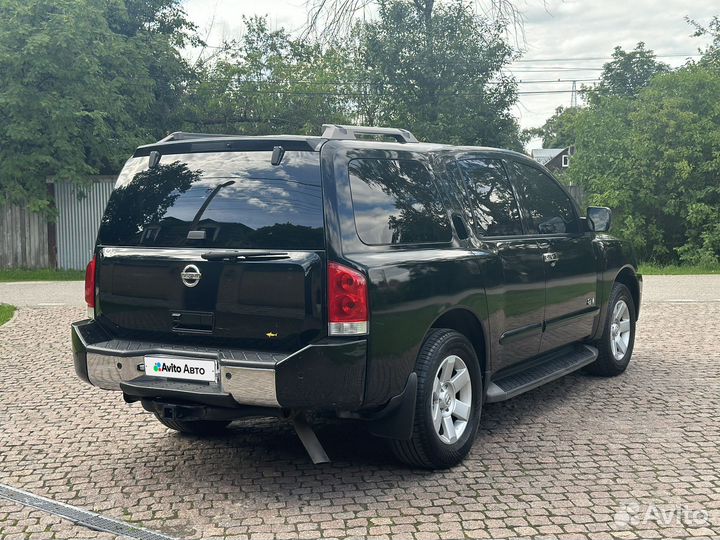 Nissan Armada 5.6 AT, 2006, 232 000 км