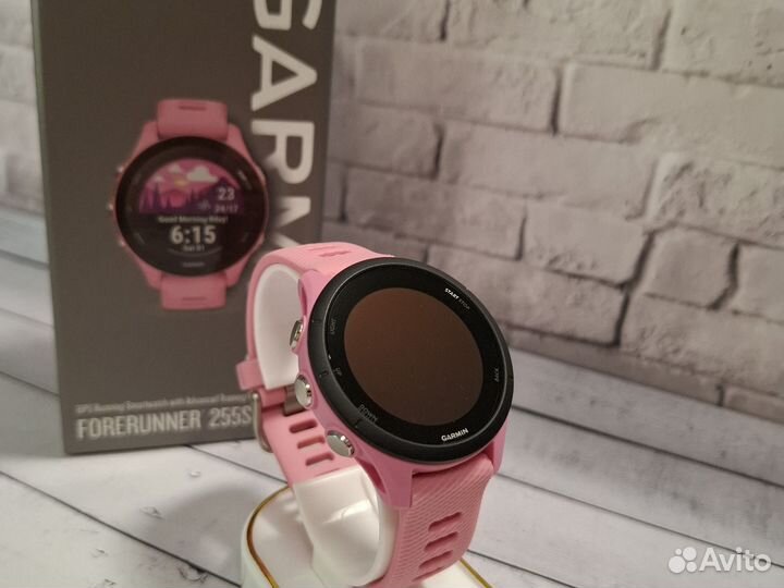 Часы Garmin Forerunner 255S Light Pink & pink band