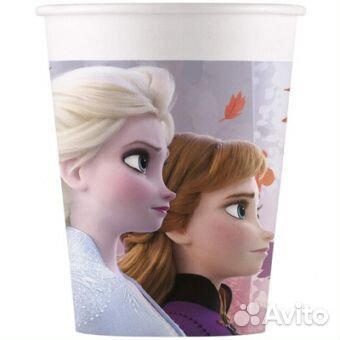 Стакан бумажный «Холодное сердце II», 200 мл, 8 шт