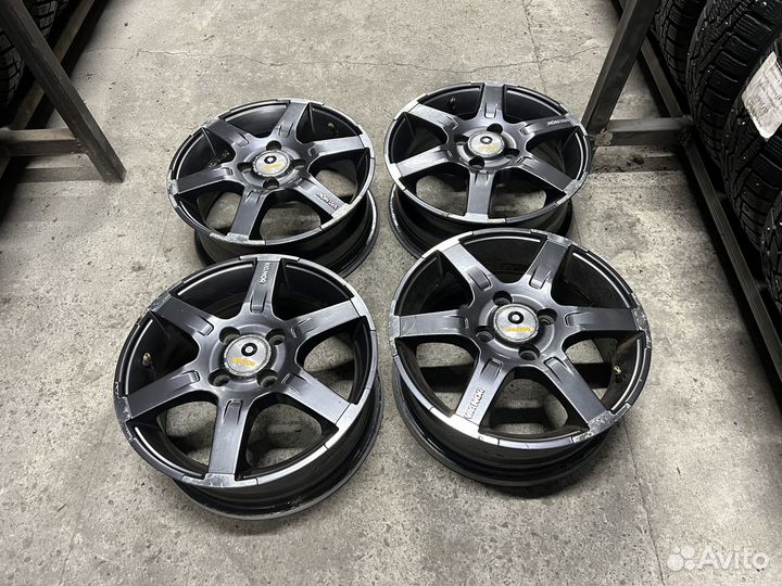 Стильные Литые диски 4x100 Цо 60.1 R14 Ровные