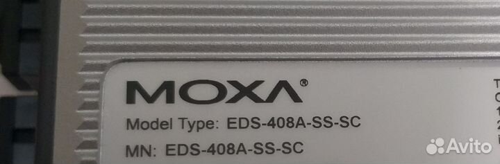Коммутатор moxa EDS-408A-SS-SC (V2.1.0)
